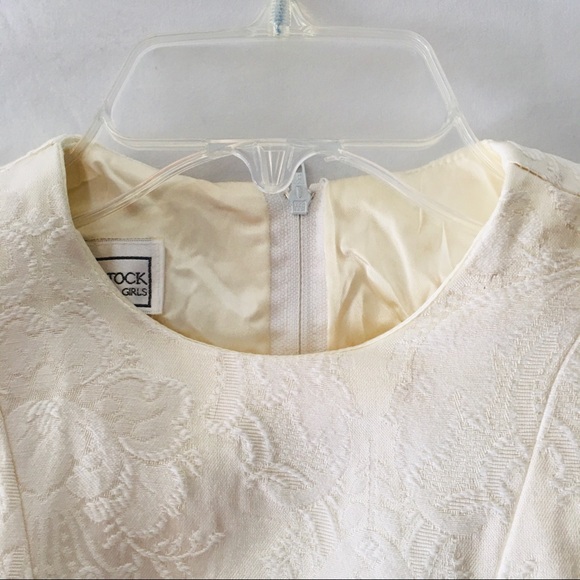 Jessica Mc Clintock  Ivory Little girls dress - Picture 9 of 11